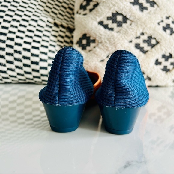 Knitted Wedge High Heel Breathable Rubber Comfortable Casual Spring Kitten Heel - Picture 6 of 10